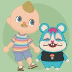 Tyler Oakley Instagram - oh my god me as my animal crossona!! RSVP with a 🍄 in the comments for my birthday subathon THIS SUNDAY on twitch… swipe for the party invite!! (🎨: @littleteddystudio, thank you @nflanaganfrankl! 🎁) #acnh #acnhdesigns #animalcrossing