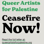 Tyler Oakley Instagram - queerartistsforpalestine.org 🍉