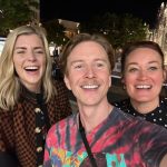 Tyler Oakley Instagram - this (dinner at cheesecake factory) might get weird ft. @mametown & @gracehelbig