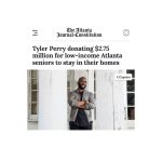 Tyler Perry Instagram - So… I knew that the success of my studio would affect all the property values around it. But make no mistake the seniors on fixed incomes around the studio will not lose their homes because of past due or rising taxes… no sir!! We ain’t doing that to our legacy. Thank you Mayor Dickens and Invest Atlanta for caring about our folks. God bless