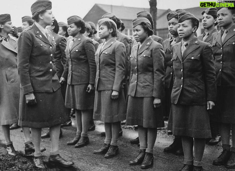 Tyler Perry Instagram - Honoring the 855 women of color who served in Europe during WWII. No matter who tries to write you out of history, we will be sure that the truth is known. Here’s to the Six Triple Eight Postal Directory Battalion!! I can’t wait for the world to see our movie! Happy Veterans Day!