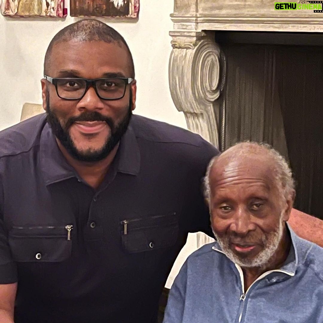 Tyler Perry Instagram - It is my belief that when two soulmates walk the earth together for many many years, be it through marriage or friendship or both, when one of them passes on the soul that’s left on the planet longs for that love, that companionship, that connection. There is longing to be together again. As I think about the passing of Mr. Clarence Avant, I think about the beauty of him being reunited in heaven with his soulmate Jacqueline, and that makes my heart smile. I challenge anyone to try and find a corner of the music industry that wasn’t touched in the best way by Clarence Avant also know as the Black Godfather. His legacy will live on on the top shelf, because that’s how high he set the bar. And like every great legend, he left us all something to reach up for. You have done all you were suppose to do here my friend and we are all the better for it. Travel well dear sir. Sending my heartfelt love to Nicole, Alex, Ted and everyone in the family, Tyler Perry