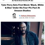 Tyler Perry Instagram - Television has had my full focus for the past 10 years. Now I’m getting back to my first love!! I got some good ones coming your way! You just wait!!