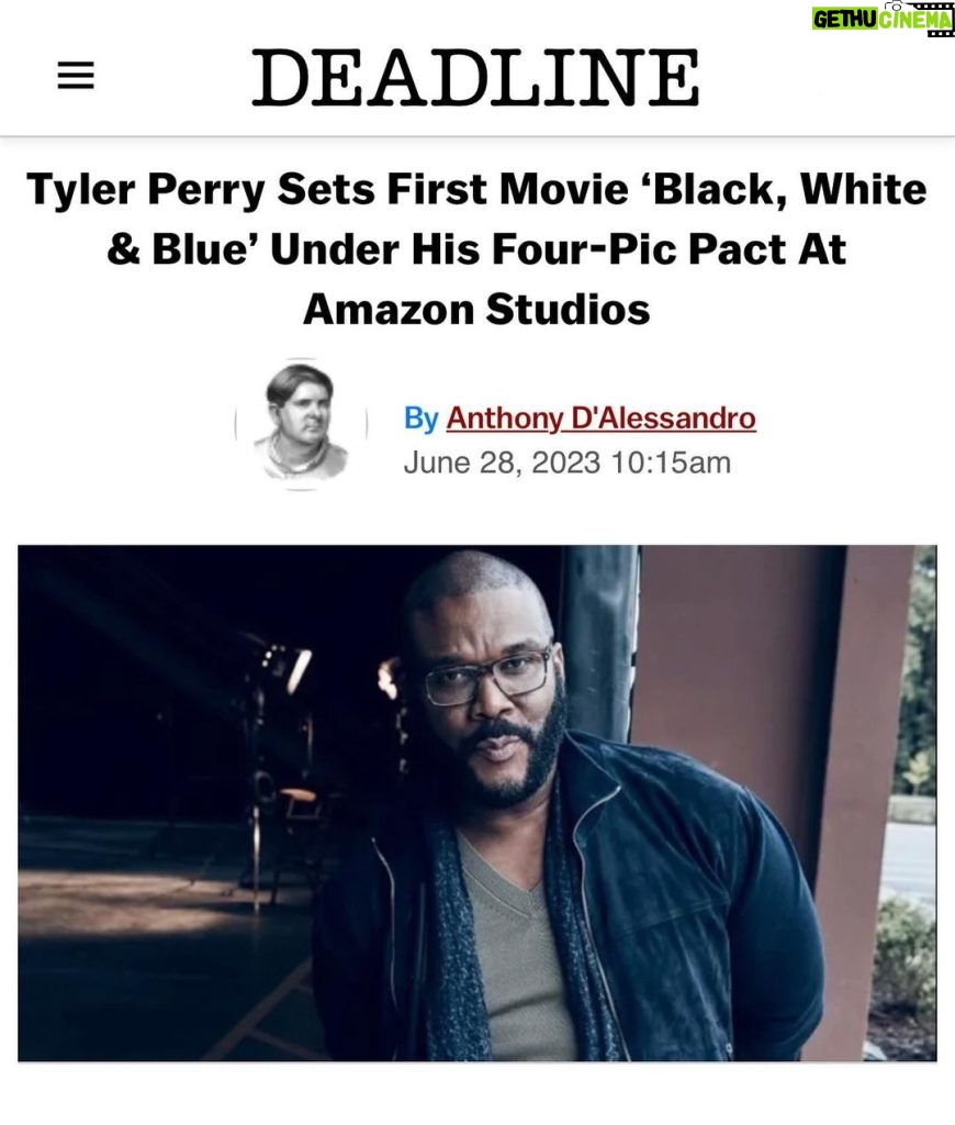 Tyler Perry Instagram - Television has had my full focus for the past 10 years. Now I’m getting back to my first love!! I got some good ones coming your way! You just wait!!