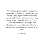Tyler Perry Instagram – Quote from “Higher is Waiting” – Page 66
