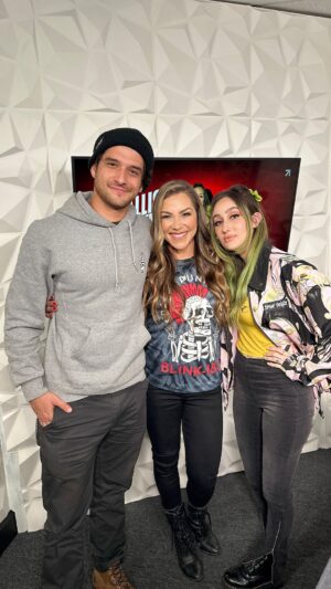 Tyler Posey Instagram - Rockstar couple @tylerposey58 & @phem are my guests on 𝗧𝗛𝗘 𝗔𝗟𝗟𝗜𝗦𝗢𝗡 𝗛𝗔𝗚𝗘𝗡𝗗𝗢𝗥𝗙 𝗦𝗛𝗢𝗪 ⚡️TOMORROW 🖤💚 You can watch right here on Instagram, YouTube (link in bio) or wherever you listen to podcasts. #tylerposey #phem #allisonhagendorf #theallisonhagendorfshow #couplegoals #couplesgoals #alternativestyle #altrock #alt #alternative #teenwolf #teenwolfedit