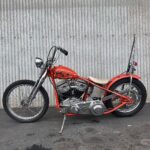 Tyler Posey Instagram - 🔥🔥AGENT ORANGE 🔥🔥 56 panhead for our buddy @tylerposey58 hope you like it brother. Come check it out this weekend @paradiseroadshow #cyclezombies