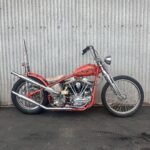 Tyler Posey Instagram - 🔥🔥AGENT ORANGE 🔥🔥 56 panhead for our buddy @tylerposey58 hope you like it brother. Come check it out this weekend @paradiseroadshow #cyclezombies