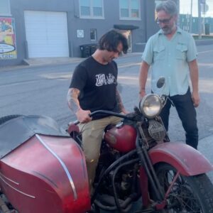 Tyler Posey Instagram - Got to hang with my good buddy @mikewolfeamericanpicker and he showed me around @columbiamotoralley and we got to explore #columbiatennessee the fucking cutest little gem of a town. Highly recommend seeing all of it it’s a perfect movie-esc place. Lots of cool history