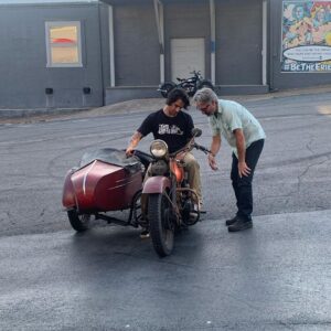Tyler Posey Instagram - Got to hang with my good buddy @mikewolfeamericanpicker and he showed me around @columbiamotoralley and we got to explore #columbiatennessee the fucking cutest little gem of a town. Highly recommend seeing all of it it’s a perfect movie-esc place. Lots of cool history