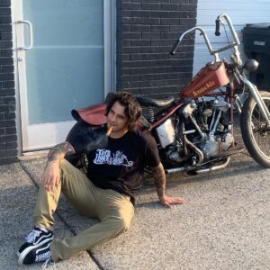 Tyler Posey Instagram - Got to hang with my good buddy @mikewolfeamericanpicker and he showed me around @columbiamotoralley and we got to explore #columbiatennessee the fucking cutest little gem of a town. Highly recommend seeing all of it it’s a perfect movie-esc place. Lots of cool history