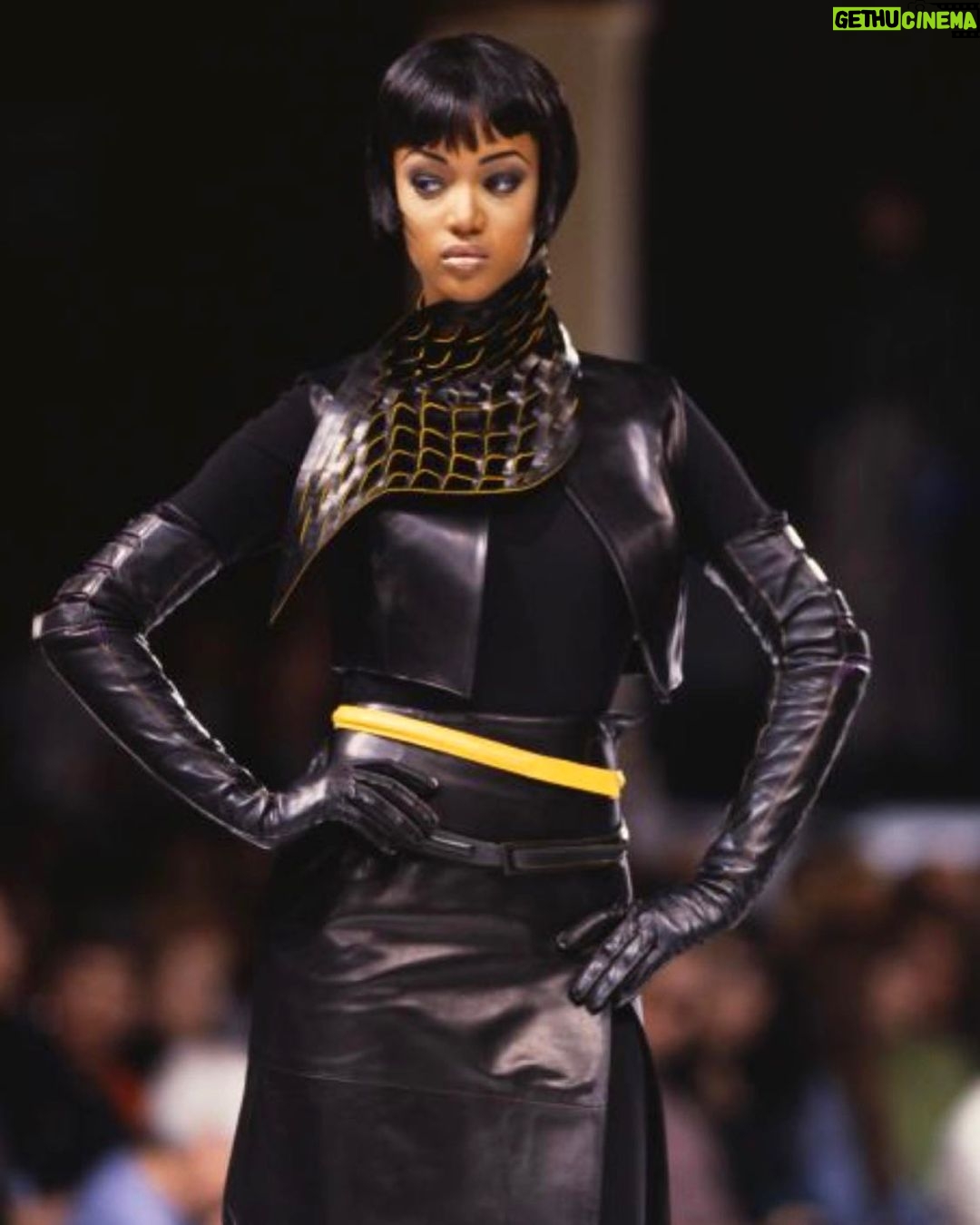 Tyra Banks Instagram - I will always remember you #ClaudeMontana.
