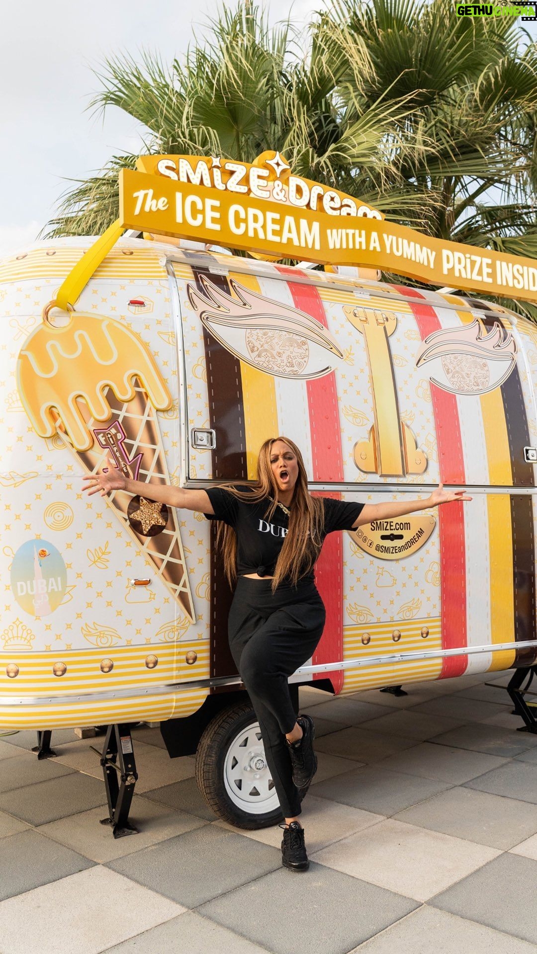 Tyra Banks Instagram - Y’all ready for a taste of the SMiZE & DREAM magic, Kite Beach DubEYE? 🍦✨ Stay tuned for the ultimate launch bash! We’re bringing the vibes, the glam, and oh, did we mention yummy PRiZES? Keep your eyes on our socials for our official launch date and let the SMiZING (and eating lotsa ice cream) begin! #SMiZEandDREAM #Dubai #SMiZE #SMiZEandDREAMDubai #SMiZEinDubEYE #DubEYE #IceCreamTrunk #SQOOPS #SMiZESQOOPS #KiteBeach Kite Beach Dubai