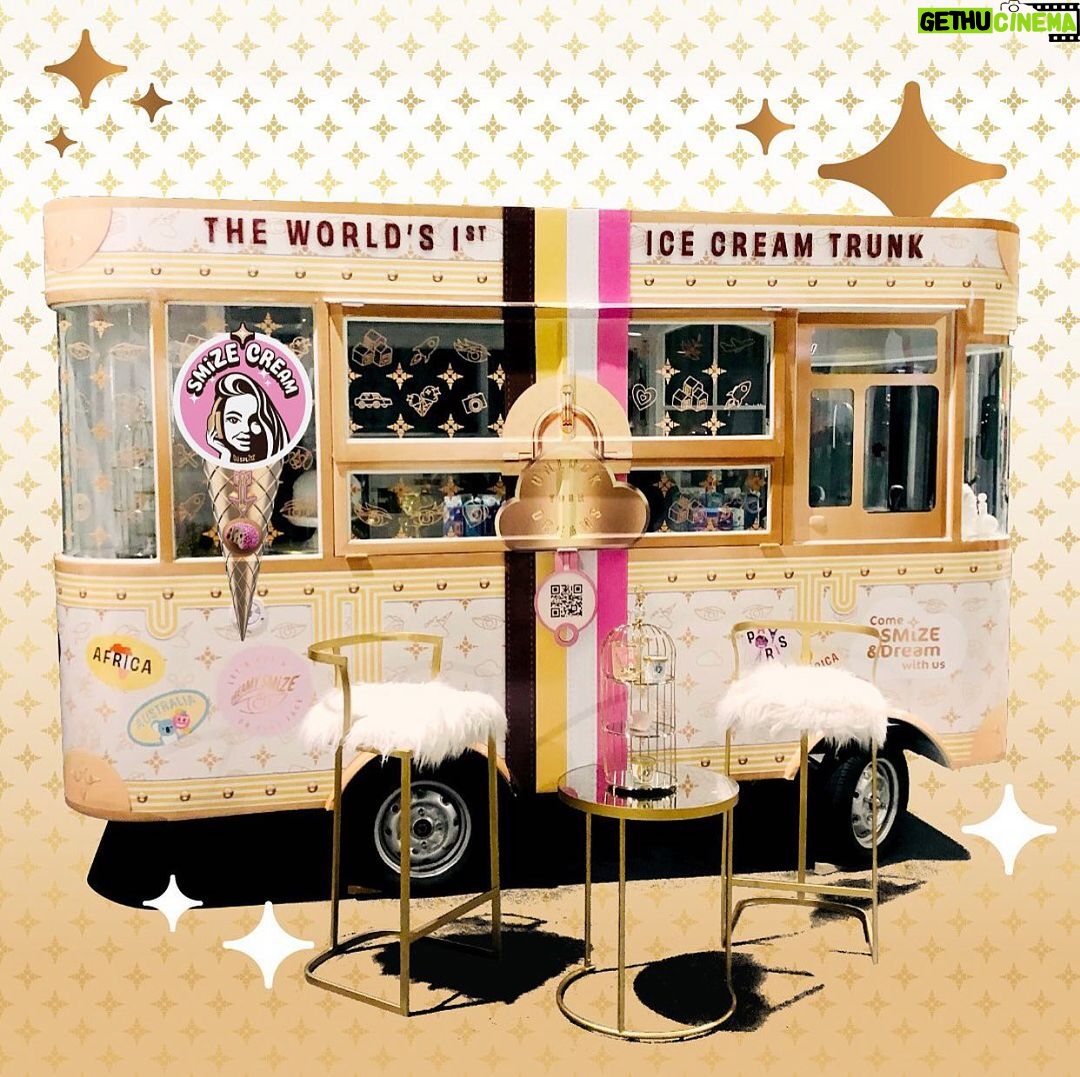 Tyra Banks Instagram - Remember running for the ice cream truck? Well, Smize Cream does things differently. Introducing The World’s 1st ICE CREAM “TRUNK”! We’re traveling the world to bring you our creamy, dreamy ice cream full of hidden, yummy Surprizes. This Monday, we’ll be in Los Angeles giving out FREE limited edition ice cream. Tomorrow we’ll reveal where we will be! Follow @smizecream NOW for deets! #IceCreamTrunk