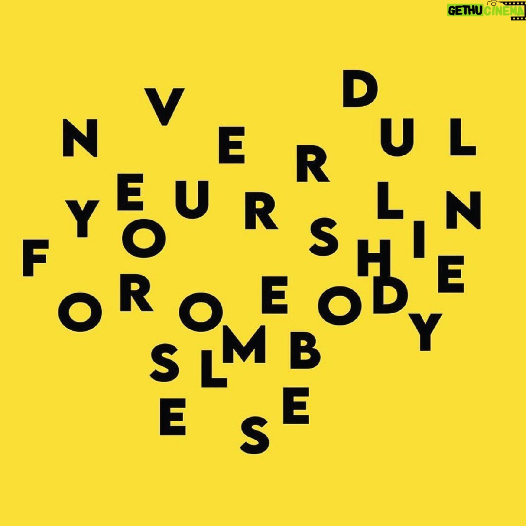 Tyra Banks Instagram - Try to unscramble the saying. Hint: I’ve said it before. 💛 . . . #Unscramble #Yellow