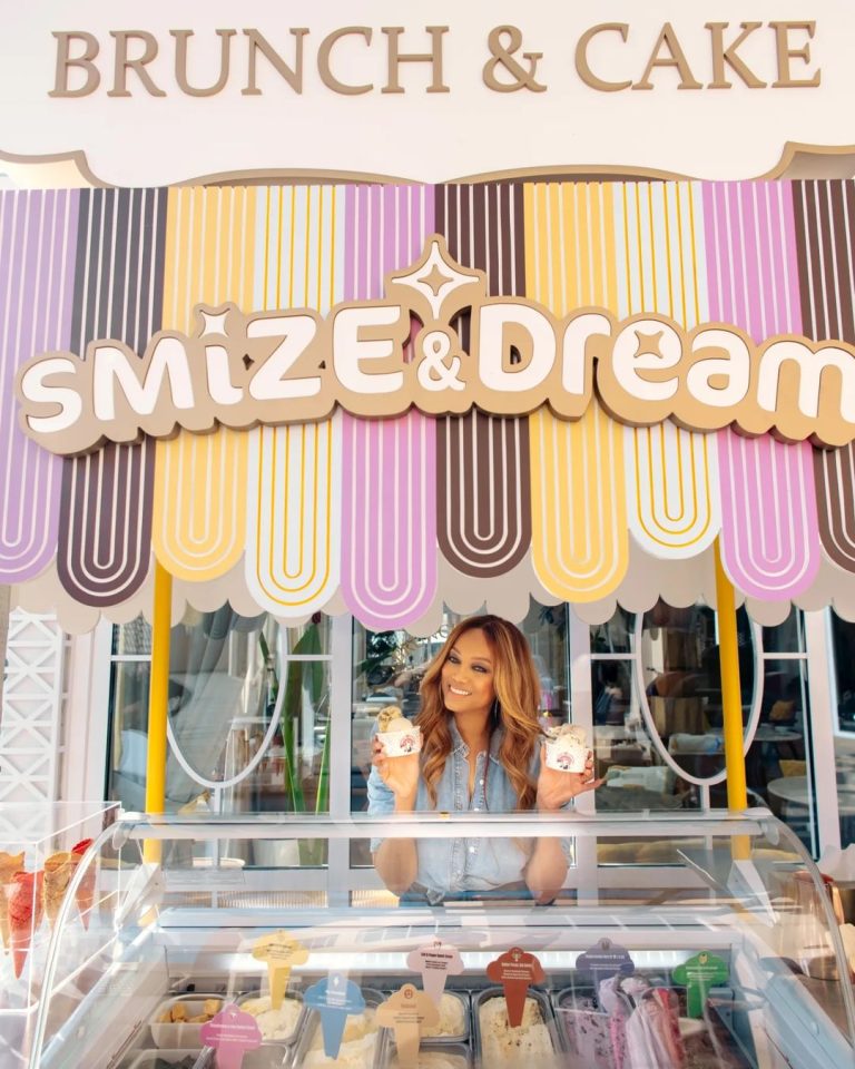 Tyra Banks Instagram - Smize & Dream (@smizeanddream), the premium ice-cream brand launched by supermodel, television personality, producer, writer, and actor @tyrabanks, may have been founded only in 2021, but it's a business that has been years in the making. You see, Smize & Dream is the result of Banks' lifelong love for ice-cream, with her first memory of it being a hand-churned vanilla variety that her great-grandmother used to make for her when she was a child. Banks also remembers that as a schoolgirl, she and her mother would have a weekly ritual in which they'd get together, enjoy a bowl of ice-cream, and chat about their dreams and aspirations for the future. 