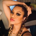 Tyra Banks Instagram - Do you ever do something really great and amazing and then get home and take your clothes off and then take pictures of your make up and hair after you’ve had dinner and your lipstick is looking crazy while in #Paris? Well, this is me here. I did something I never did before. I hosted a comedy show/men’s fashion show - wassup @kidsuper!!! - and the amazing designer @colm had me change clothes 10 times! I was nervous as heck, but pulled it off and even got a few laughs. I was like whatttt!!!!???? This is me right before makeup remover hit this face. 🇫🇷