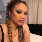 Tyra Banks Instagram - Do you ever do something really great and amazing and then get home and take your clothes off and then take pictures of your make up and hair after you’ve had dinner and your lipstick is looking crazy while in #Paris? Well, this is me here. I did something I never did before. I hosted a comedy show/men’s fashion show - wassup @kidsuper!!! - and the amazing designer @colm had me change clothes 10 times! I was nervous as heck, but pulled it off and even got a few laughs. I was like whatttt!!!!???? This is me right before makeup remover hit this face. 🇫🇷