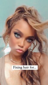 Tyra Banks Instagram - Hair laid by @kimblehaircare for @latelateshow. @j_corden #LateLateShow PHOTOGRAPHER: @terencepatrick