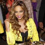 Tyra Banks Instagram - I had a great time in Berlin last night at the @MarcCain fashion show. And right after the show, they served a lovely dinner in the exact same seats as everyone sat in during the show! I’d never experienced that before. But back to the clothes…so gorgeous, so wow. Such an amazing time! . . #MarcCainGirls #MarcCainLovesFashionWeek #FeelTheMoment #Ad