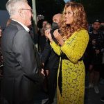 Tyra Banks Instagram - I had a great time in Berlin last night at the @MarcCain fashion show. And right after the show, they served a lovely dinner in the exact same seats as everyone sat in during the show! I’d never experienced that before. But back to the clothes…so gorgeous, so wow. Such an amazing time! . . #MarcCainGirls #MarcCainLovesFashionWeek #FeelTheMoment #Ad