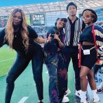 Tyra Banks Instagram - Gurrrrl, this is some serious girl power. @lilly invited me and the fam to the ⚽️ @weareangelcity game and it was soooo fun! Plus, I got to meet @simuliu (OMG!) and chill with @janellemonae (Yaaas!), all in my hometown of L.A. We love you, Lilly! 💛 . #ACFC