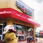 Tyra Banks Instagram - This tasty ice cream spot, @brustersfresh, is down the street from where I grew up in L.A. These blueberry cobbler and graham cracker flavors are soooo good! I love trying and shouting out other ice cream companies. We are all in the together. @smizecream loves y’all! 🍦