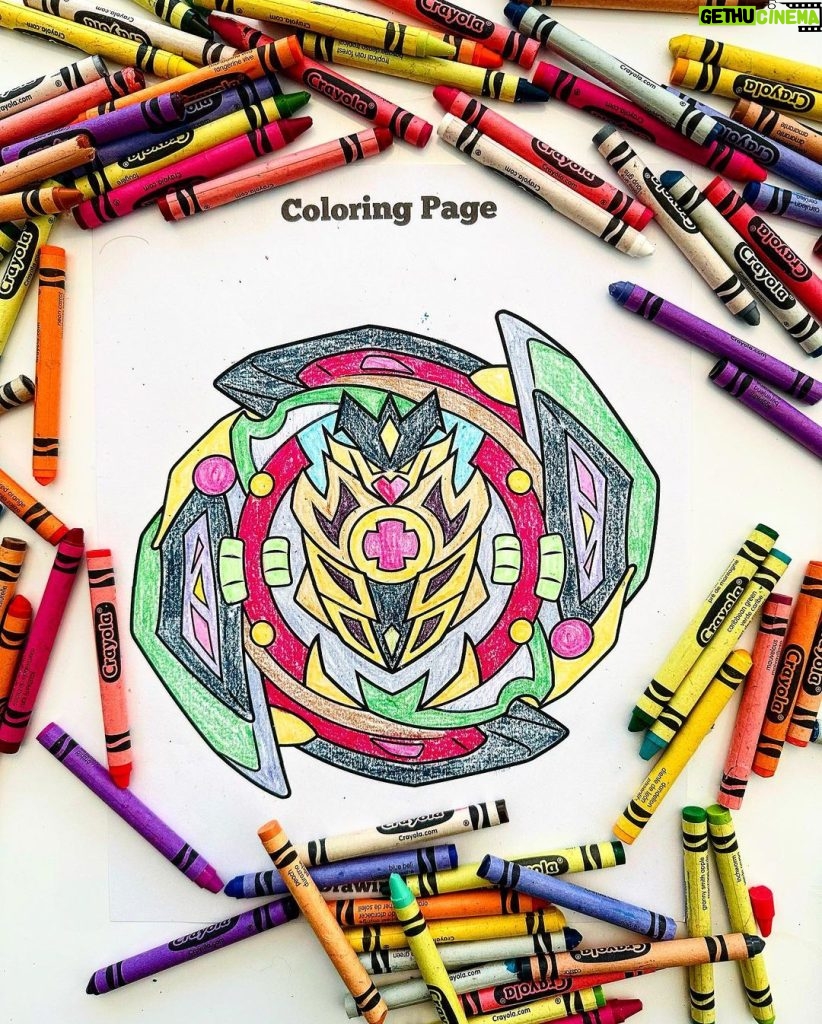 Tyra Banks Instagram - Mommy art on Easter. #HappyEaster #Easter #crayon #crayonart #crayons #BeyBlade
