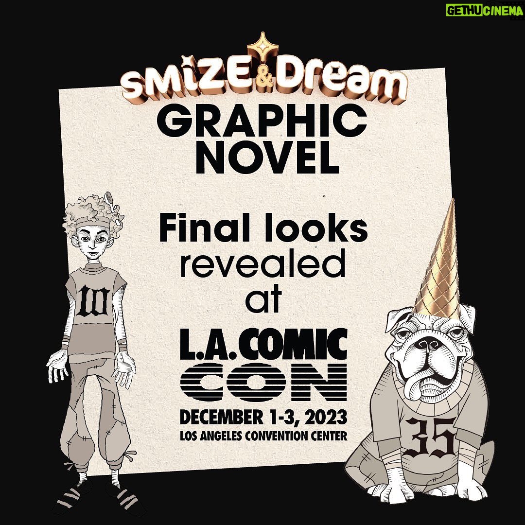 Tyra Banks Instagram - TyTy’s @SMIZEandDREAM ice cream company is releasing a Graphic Novel📕next year! What??!!! YAAASS!!!! To finalize the fashion and beauty💄looks of some of our main characters, you weighed in on our stories, and here’s your last chance to voice your thoughts on our feeds. We will reveal the final looks on Dec 1st at our booth at @ComicConLA. Plus there will be 5 flavors of our ice cream🍦there! 😋 Take a look at Lee Lee. She has dreams of being a couture fashion designer🪡 but haters out here are saying it’s too late for her to start. 🫤 Oh, and she’s OBSESSED with her baby hair. Should Lee Lee have baby hair: CURLS or SWIRLS Comment below 👇🏽 . . . . . . #comiccon #comicconla #cosplay #comics #cosplayer #comicbooks #comicconvention #lacc #cosplayersofinstagram #comic #anime #comicart #comicbook #costume #makingcomics #SMiZEandDREAM #SMiZE #SMiZEcomic #SMiZEGraphicNovel