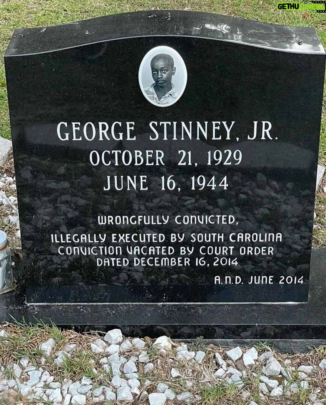 Tyrese Gibson - 345.8K Likes - George Stinney Jr. was the youngest person to be put to death in the U.S. At age 14, he was executed in 1944.
He insisted he was innocent and held a Bible in his hands throughout his trial. He was accused of murdering two young white girls, Betty, 11, and Mary, 7, found near his home.
The jury, all white, convicted him after a 2-hour trial and 10-minute deliberation. His parents couldn’t attend the trial and had to leave the town afterward.
George was isolated in jail for 81 days before his execution, unable to see his family. He faced the electric chair alone, without his parents or a lawyer, and was given a high-voltage shock.
Decades later, a judge in South Carolina cleared his name.
The murder weapon was too heavy for a boy of his size to use.
Stephen King’s novel “The Green Mile,” later made into a movie, was influenced by George’s story. We remember George Stinney Jr. and hope he rests in peace.
Follow @blvckmentor