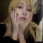 Uchinaga Eri Instagram – blonde