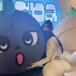 Uchinaga Eri Instagram - @aespa_exhibition 왔다감