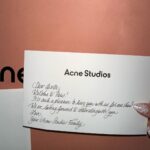 Uchinaga Eri Instagram - @acnestudios 🖤