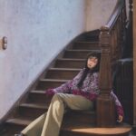 Uchinaga Eri Instagram - @loewe @ellekorea #loewe 🫶🏻