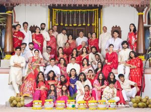 Upasana Kamineni Instagram - Happy Happy Sankranthi 
my heart & belly are full. Thank u Athamma & Mamaya for bringing us all together ❤️🤗
@chiranjeevikonidela @konidalasurekha