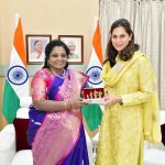 Upasana Kamineni Instagram - Met with the Honorable Tamilisai Soundararajan Garu, the esteemed Governor of Telangana. Getting a deeper understanding of what she is doing for tribal welfare has really touched my heart.❤️ Kudos to u Ma’am, for your remarkable work. 🙏🏼✨ @tamilisaisoundararajan #tribalwelfare #telanganagovernor