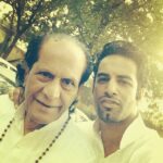 Upen Patel Instagram – With my #grandad #82 years old 😘👍👌