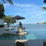 Urassaya Sperbund Instagram - One more cuz it was sooo beautiful here 🫶🏼💫🌞🌊 @kimptonkitalaysamui Kimpton Kitalay Samui