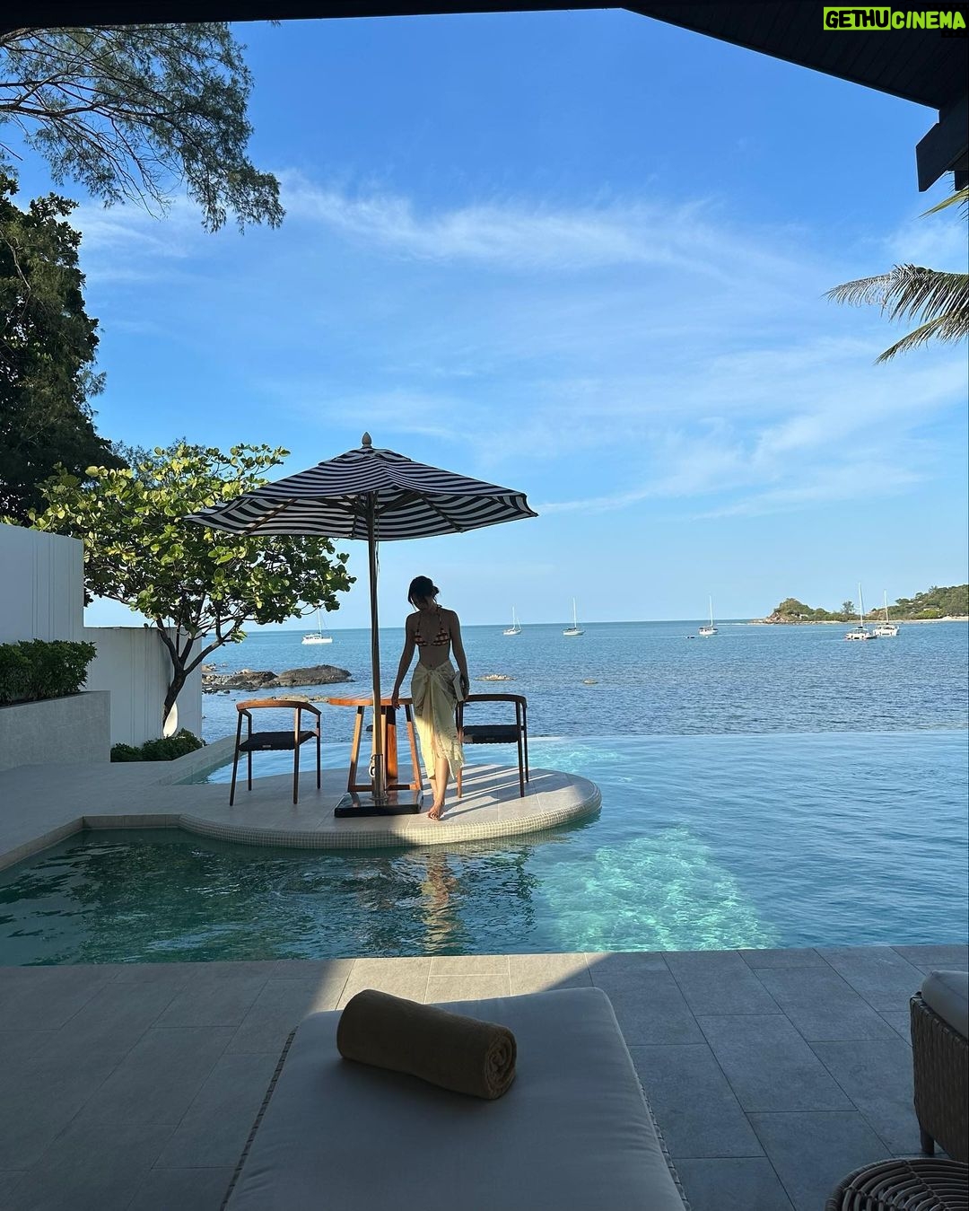 Urassaya Sperbund Instagram - One more cuz it was sooo beautiful here π«ΆπΌπ«ππ @kimptonkitalaysamui Kimpton Kitalay Samui