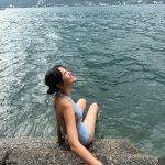 Urassaya Sperbund Instagram – This was the most perfect day 💕 a lil sun, a lil rain, a lot of swimming! 

#yyinit Nesso, Lago Di Como