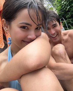 Urassaya Sperbund Instagram - This was the most perfect day 💕 a lil sun, a lil rain, a lot of swimming! #yyinit Nesso, Lago Di Como