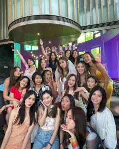 Urassaya Sperbund Instagram - Tibbies gettinggggg marrrieeddddd!!! 🍾🎉👯‍♀️ I freaking love you man 💓 SO/ Bangkok