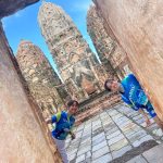 Urassaya Sperbund Instagram - Sukhothai suay makkkk! เป็นการวิ่งที่ scenic สุดๆ :) ขอบคุณนักวิ่งทุกๆคนที่มาร่วม route นี้นะคะ 💙 เจอกันใน series หน้าค่ะ! #bangkokairways #bangkokairwaysboutiqueseries2023 @bangkokairways