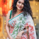 Urmilla Kothare Instagram - 🧡🤍💚 📸 : @saurabh_bhanage_photography_ 🥻: @suta_bombay #26january #2024 #republicday #newpost #ootd
