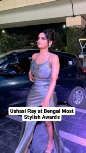 Ushasi Ray Instagram - @ushasi Spotted at Bengal's Most Stylish Awards #TOSpotted
