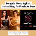 Ushasi Ray Instagram – Priceless moments…one of the best of my life..thank you @iwmbuzz for awarding me as Fashion Fresh Face of the year at #BengalsMostStylish..thanks for the love and support. Fairfield by Marriott Kolkata