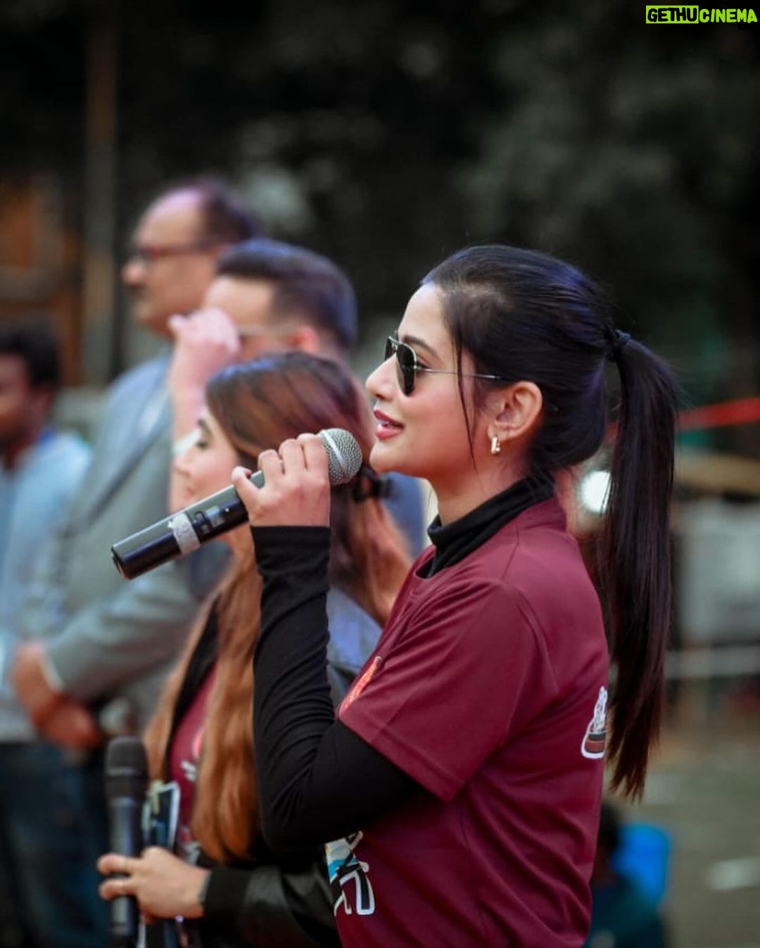 Ushasi Ray Instagram - It was exhilarating to witness so many highly spirited individuals take part in the Gour Malda Marathon 2nd Edition. Thank you, @talentwala.in for making me a part of this exciting event. . #GourMaldaMarathon #Memories #CommunitySpirit