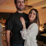 Ushna Shah Instagram - You plus me, it equals better math 💋 Happy Valentine’s Day to my forever, thank you for a beautiful birthday, thank you for a beautiful life ❤️ @hamza.amin87 🧿 📷 1,2,3,6 by @zrphotography012