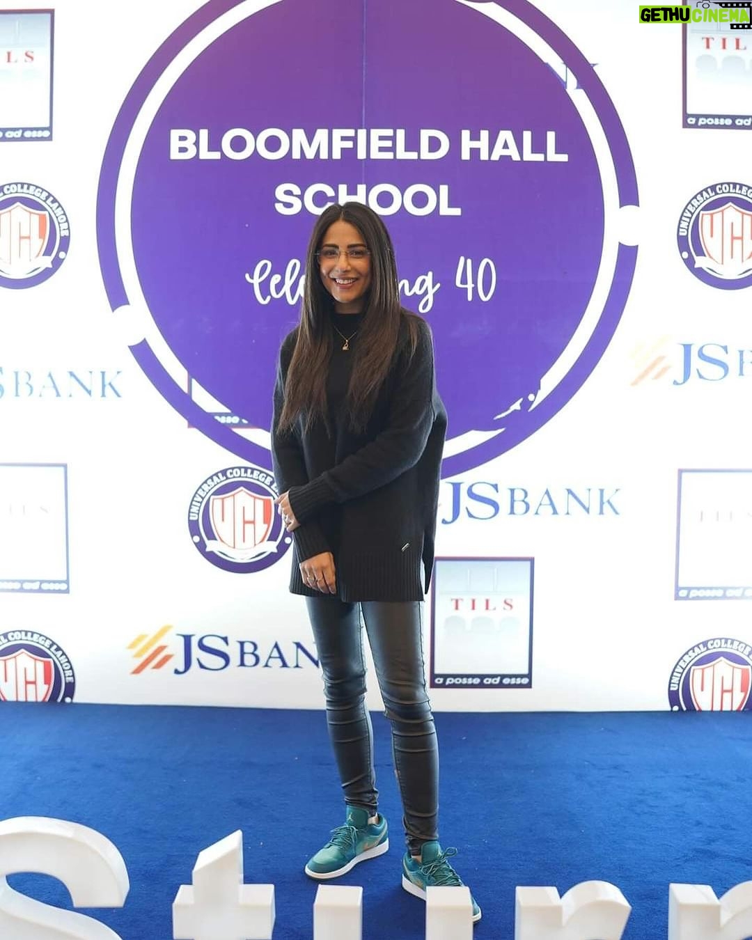 Ushna Shah Instagram - Happy to see @bloomfieldhallschools engaging with vital causes for their 40th anniversary. Honoured to speak about animal rights, hoping to inspire curriculum changes towards empathy for the voiceless. And hoping that other institutions follow suit🐾