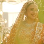 Ushna Shah Instagram - Our forever begins. We are so grateful for the abundance of love we have received from all over the world. Please allow me to formally introduce my husband: His name is Hamza Amin, he is obviously very easy on the eyes, but that doesn’t even scratch the surface. He is an incredibly kind, loving, romantic, hard working, passionate, honest, witty, hilarious, intelligent, disciplined, fun and generous soul with far too many qualities to write here.. I am blessed to have him as my other half and my best friend for life. “And they lived happily ever after” ♥️ 🎥 📸 1-4: @mahasphotographyofficial 5-8: @thrupolaroids (Like how I snuck in the Shendi reel at the end🤭) (PS. I still haven’t posted my 🇦🇹 👰🏻‍♀️ look, I’ll get around to that soon). My hair & makeup for the waleema by my lovely chacha-in-law, the great @tariqaminofficial 🤗 #hamush @hamza.amin87